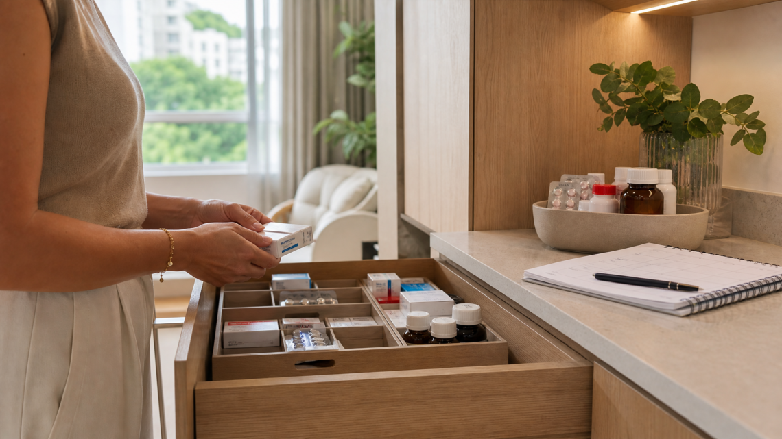 Como organizar remédios da casa e controlar validade sem descobrir tarde demais