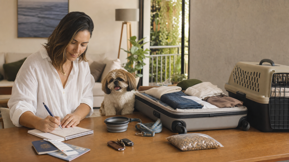 Como se organizar para viajar com pet sem passar aperto na hora errada