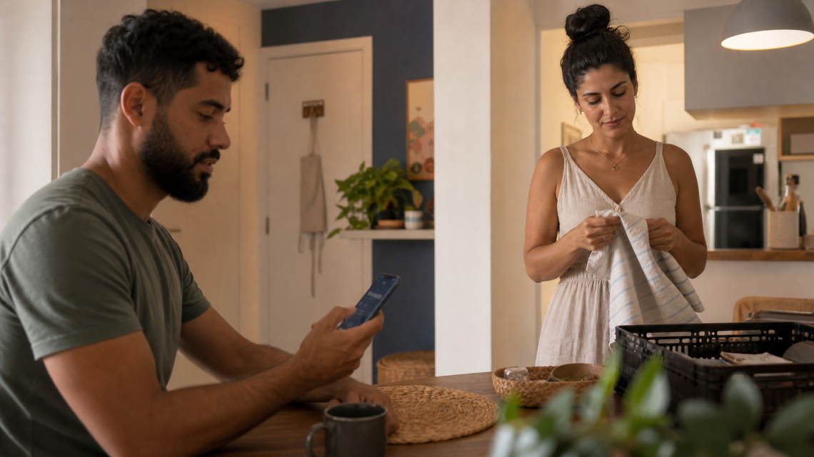 5 Apps para dividir tarefas da casa sem transformar tudo em cobranca