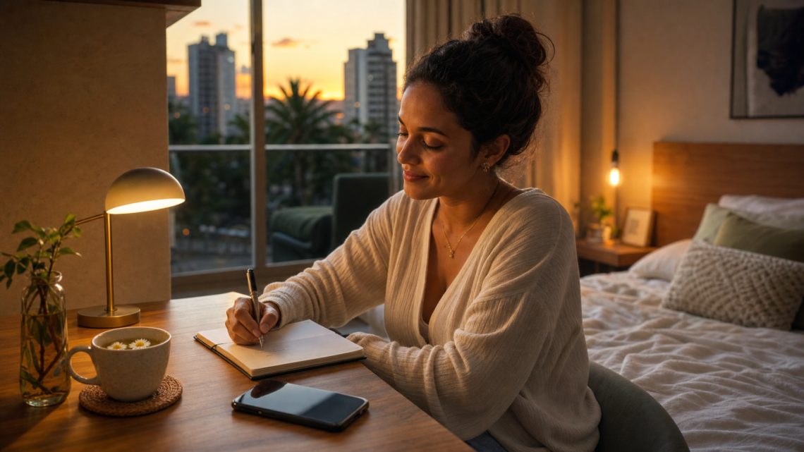 Checklist de fechamento do dia para parar de dormir com a cabeça lotada