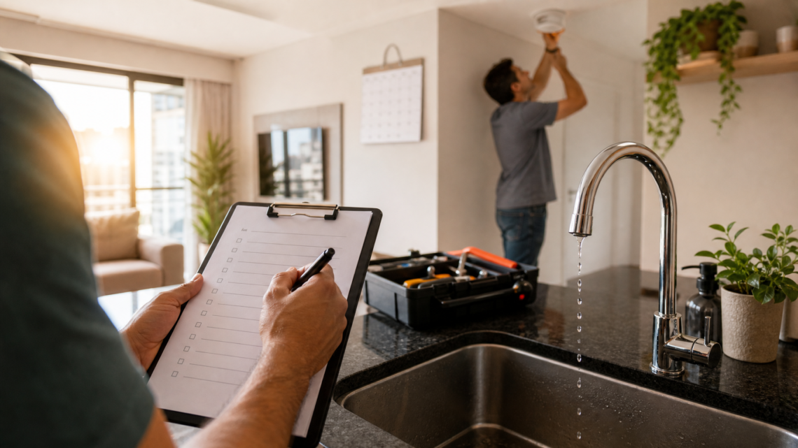 Checklist mensal da casa para evitar pequenos problemas que viram transtorno