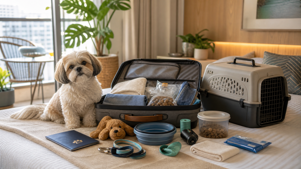 Checklist para viajar com pet sem esquecer o que faz falta na hora