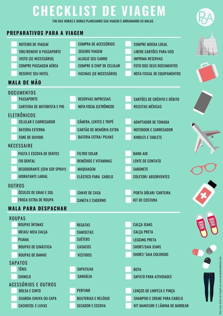 Imagem contextual para checklist curta funciona melhor do que mala mental