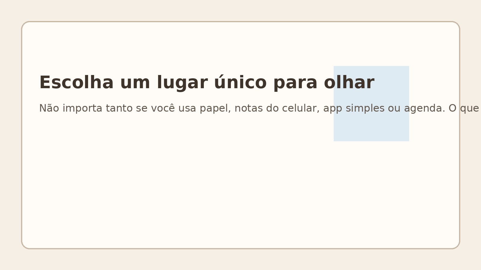 Escolha um lugar único para olhar