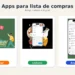 Card editorial comparando os apps Bring!, Listonic e AnyList para lista de compras compartilhada.