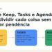 Capa do Sem Caos sobre como dividir Google Keep, Google Tasks e Google Agenda sem duplicar pendências.