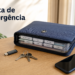 Pasta de emergência da família com documentos essenciais organizados em um único lugar.