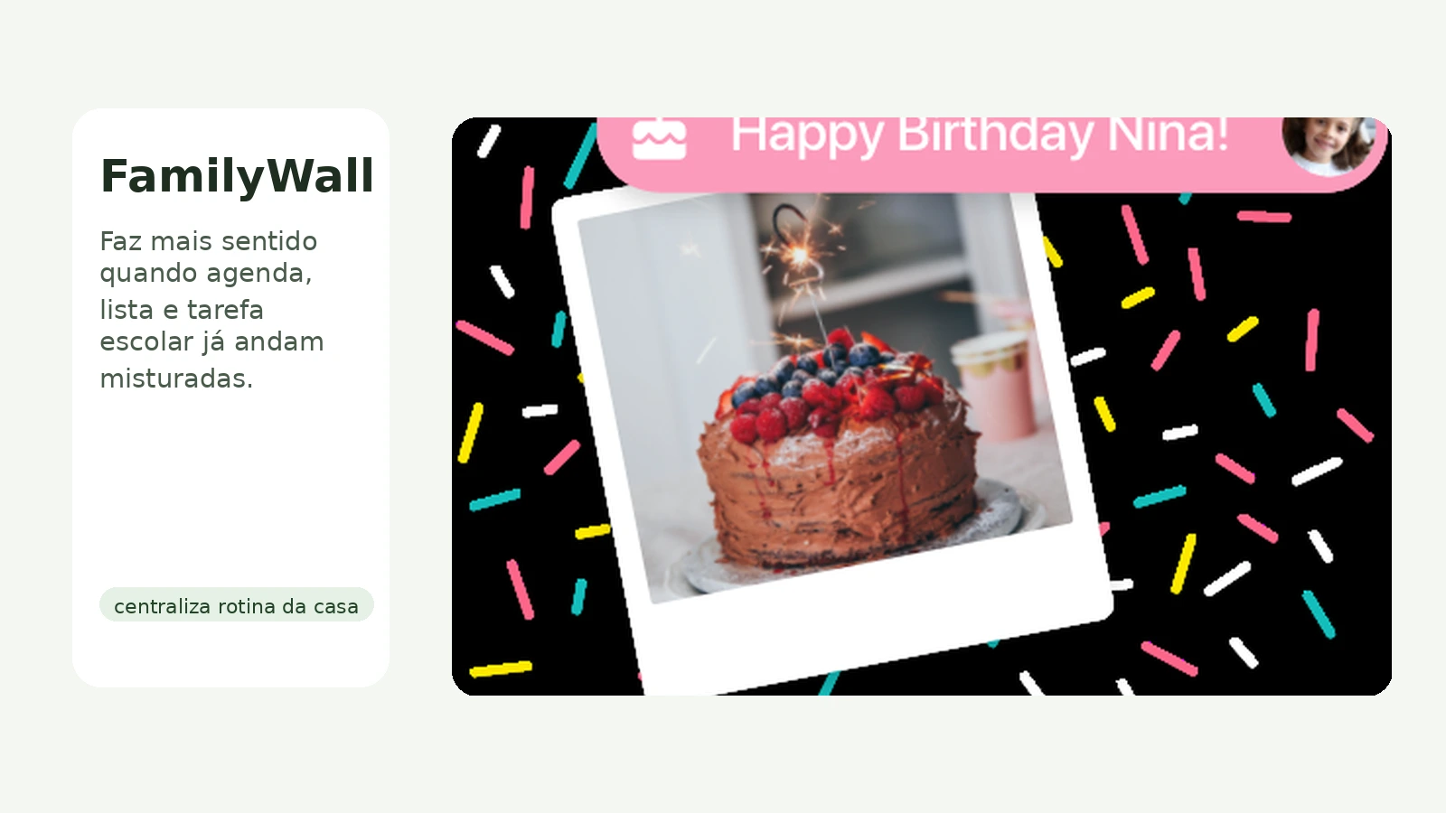 FamilyWall como organizador familiar com calendário e listas no mesmo lugar