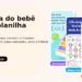 Capa do Sem Caos sobre três apps para organizar mamadas, sono e fraldas do bebê sem virar planilha.