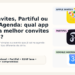 Capa do Sem Caos comparando Apple Invites, Partiful e Google Agenda para organizar convites e RSVPs.