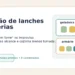 Imagem destacada: estação de lanches nas férias com geladeira e armário ao alcance das crianças.