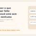 Capa editorial sobre como fazer o que precisa ser feito quando você está sem vontade nenhuma.