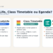 Capa do Sem Caos comparando MyStudyLife, Class Timetable e Egenda para agenda escolar.