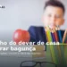 Cantinho do dever de casa sem virar bagunça, card do post Sem Caos.