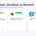 Capa do Sem Caos comparando brightwheel, ClassDojo e Remind para recados da creche e da educação infantil.