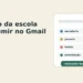 Card editorial sobre organizar recados da escola no Gmail com marcadores e filtros.