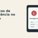 Card editorial sobre contatos de emergencia no celular para iPhone e Android.