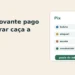 Card editorial sobre organizar comprovantes de Pix, boletos e transferencias sem procurar print depois.