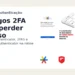 Capa revisada do post sobre Google Authenticator, 2FAS e Microsoft Authenticator