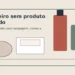 Cosméticos e maquiagem organizados em bancada de banheiro.