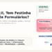 Capa do Sem Caos comparando Lista Fácil, Tem Festinha e Google Formulários para organizar convidados e RSVP de festa infantil.