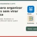 Capa do Sem Caos comparando apps para organizar leituras sem depender de prints.