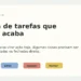 Capa sobre lista de tarefas que nunca acaba.